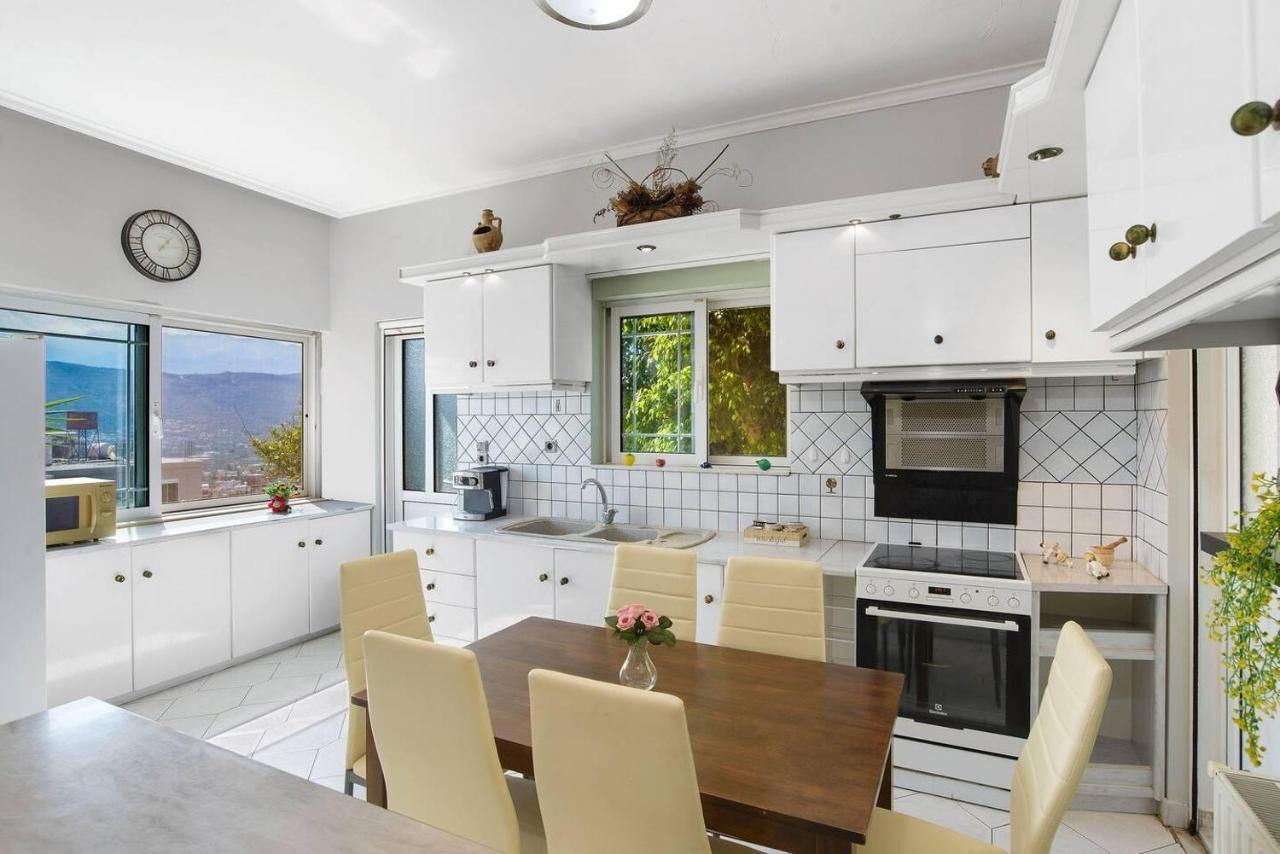 Superior Apartment - Overlooking Chania-With Pool Chania  ภายนอก รูปภาพ