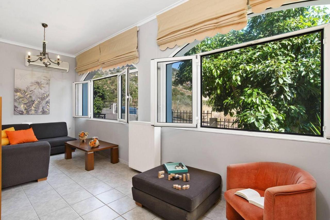 Superior Apartment - Overlooking Chania-With Pool Chania  ภายนอก รูปภาพ